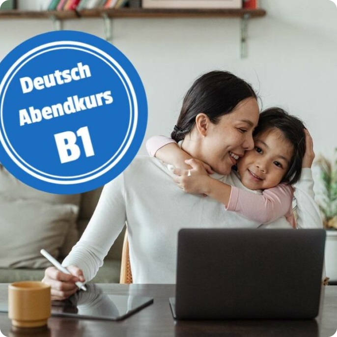B1-Online-Deutschkurs-Abend